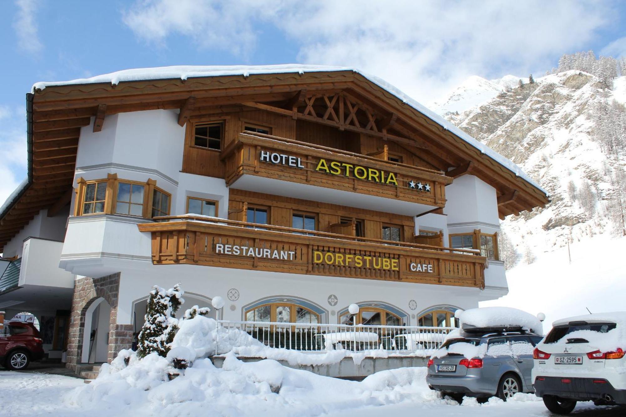 Hotel Astoria Samnaun Kültér fotó